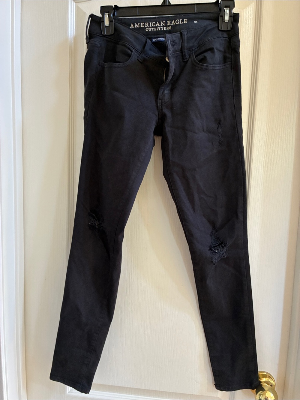 JEGGINGS HELL YEAH! American Eagle Outfitters Black Skinny/Stretchy jeans!